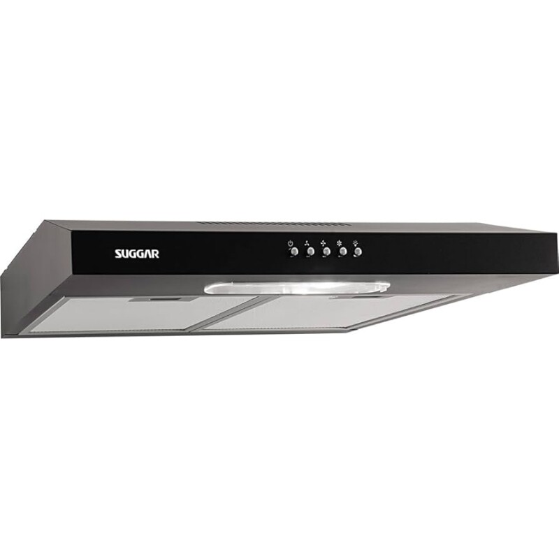 SUGGAR DEPURADOR DE AR SLIM 60CM 3 VEL PRETO 110V DPS161PT