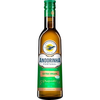 Azeite de Oliva Andorinha Extra Virgem Vidro com 500ml