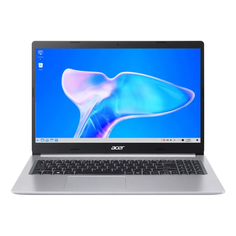 Notebook Acer Aspire 5 Ryzen 7-5700U 8GB SSD 256GB AMD Radeon Graphics Tela 15.6" FHD Linux Gutta - A515-45-R0XR