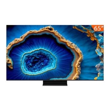 Smart TV QD Mini LED 65" Google TV Ultra HD 4K TCL C755 Comando de Voz HDR10+ 120Hz HDMI 2.1 VRR - TV 4K Ultra HD