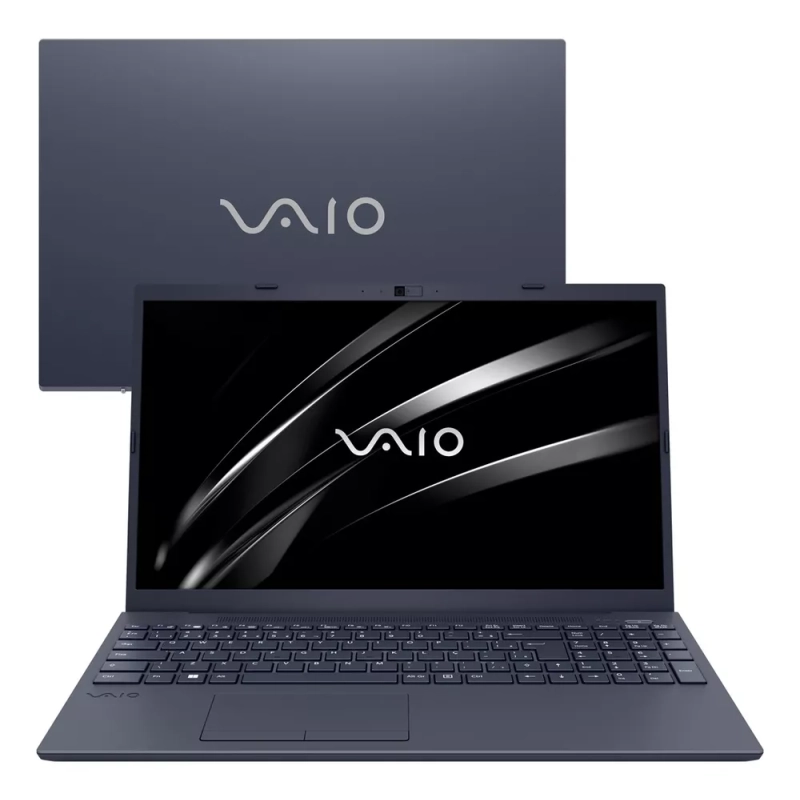 Notebook Vaio Fe15 Amd Ryzen 5 8gb 256gb Ssd Tela 15,6'' Full Hd Antirreflexo Linux - Cinza Grafite Vjfe59f11x-b