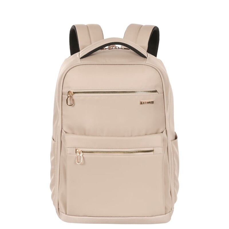 Mochila Grande Slim Notebook 15  Elegance Bege - Nude