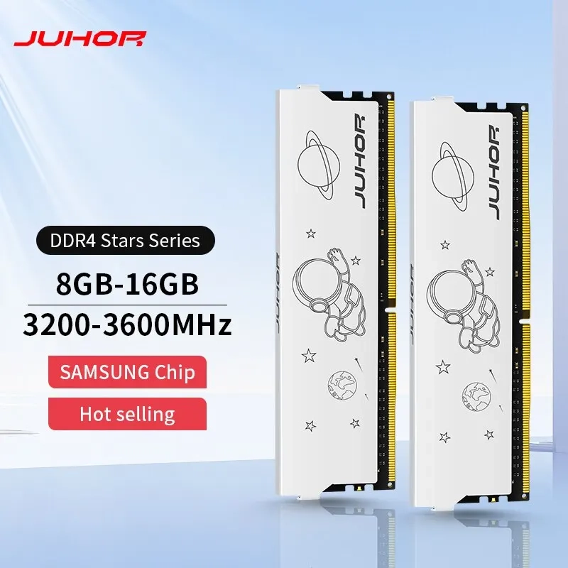 Memória RAM JUHOR 16GB (2x8GB) 3200MHz DDR4