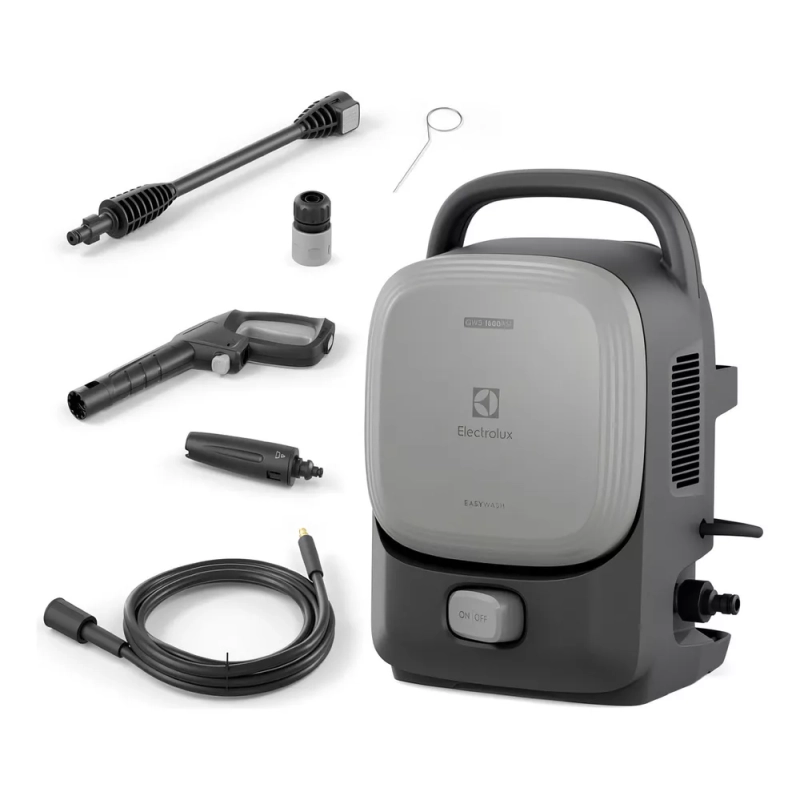Lavadora De Alta Pressão Electrolux 1600psi 1400w (qws1600) Cor Urban grey Frequência Frequência 127V