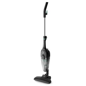 Aspirador pó vertical com fio portátil de mão 2 em 1 1100W cabo 5m capacidade 12L filtro HEPA Electrolux STK12 preto 127v