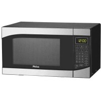 Microondas Philco 27 Litros Preto Com Inox - Pmo25i