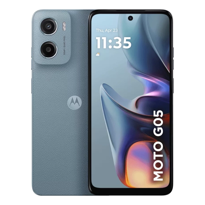 Smartphone Motorola Moto g05 - 128GB 12GB (4GB RAM + 8GB Ram Boost) e Camera 50MP com AI Bateria de 5200 mAh Tela 6.7" c