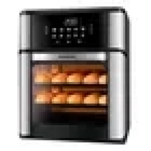 Fritadeira Air Fryer Forno Oven 12L Mondial Preto/Inox 2000W AFON-12L-BI