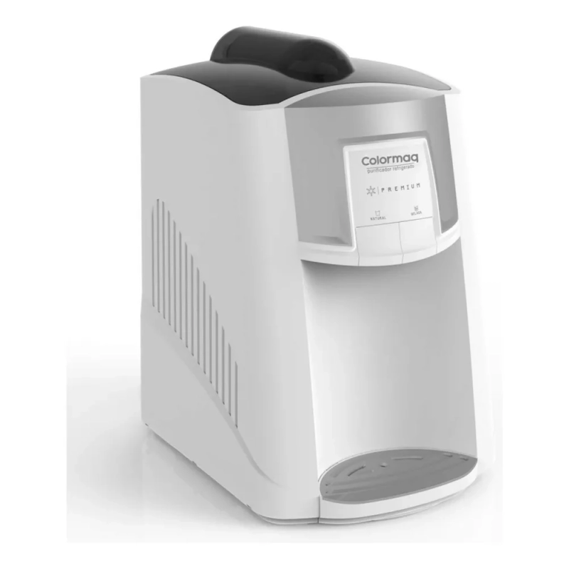 Purificador de Água Colormaq Premium Compressor 127V Cor Branco Purpr