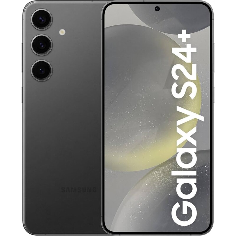 Smartphone Samsung Galaxy S24+ Galaxy AI Selfie de 12MP Tela de 6.7" 1-120Hz 256GB 12GB RAM - Preto