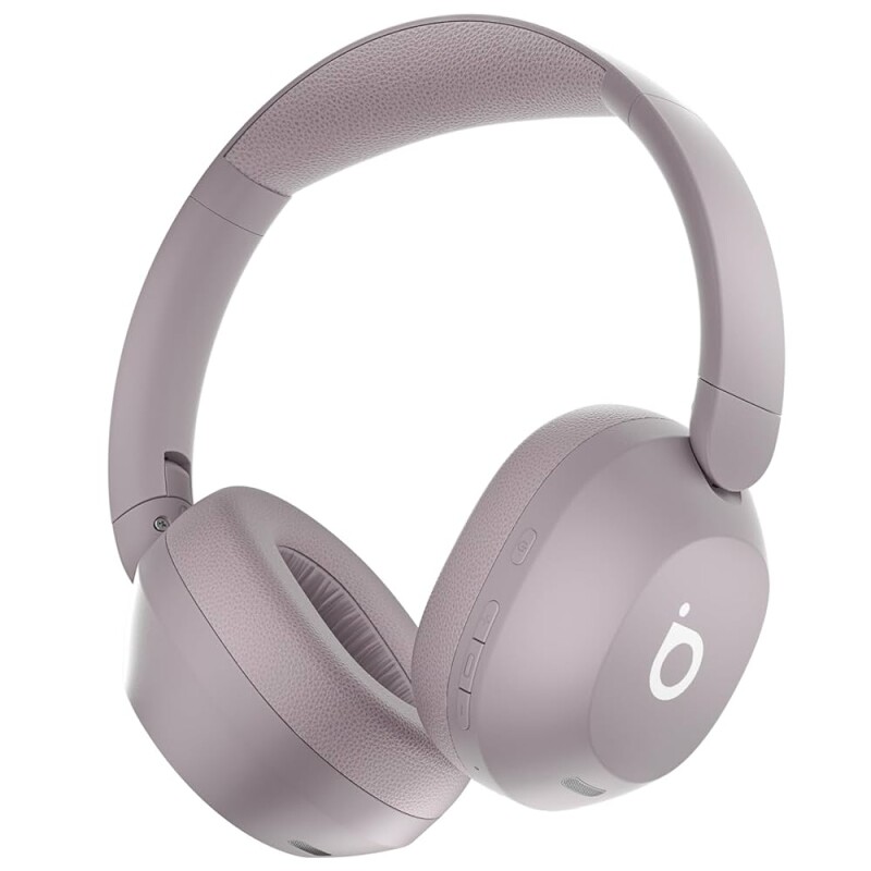Basike Fone de Ouvido Bluetooth ANC Cancelamento de Ruído Ativo Headphone Bluetooth 5.4 Headset com Microfone Certifica