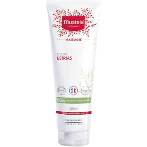 Mustela Maternité Creme Estrias 250Ml - Previne Estrias Com Ação 3 Em 1: Hidrata Reforça A Elasticidade E Acalma A Sensação De Coceira - C
