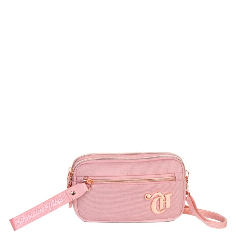 Bolsa 2 Compartimentos Capricho Hype Rosa - Rose