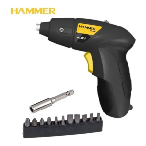 Parafusadeira Hammer Sem Fio 4,8v Bivolt Com Acessórios 127/220V - GYPF48