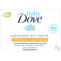 3 Unidades Sabonete Dove Baby - 75g