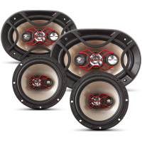 Kit Alto Falantes Bravox - Kit Fácil X B4X69X X2 + B3X60X X2