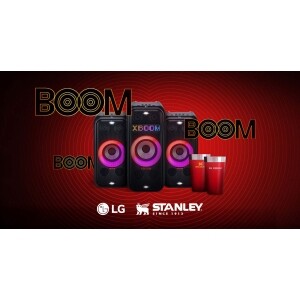 Compre uma Caixa de Som LG Xboom e Ganhe um Copo Stanley