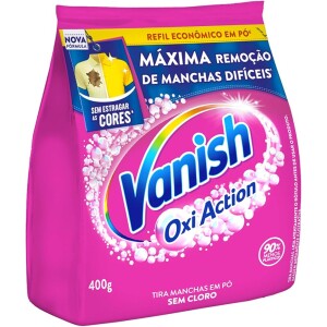 Tira-Manchas em Pó Refil para Roupas Coloridas Vanish Oxi Action - 400g
