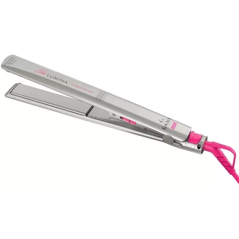 Chapinha Prancha De Cabelo Gama New Lumina Tourmaline Bivolt Cor Cinza Voltagem 110v/220v
