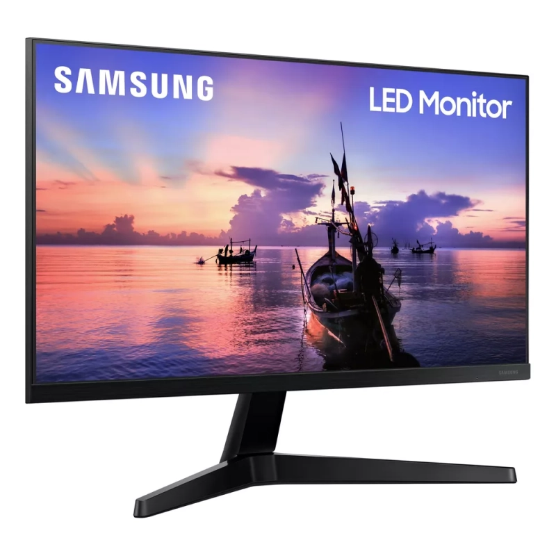 Monitor Gamer Samsung 24" FHD 75Hz HDMI VGA Freesync Preto Série T350 127/220V