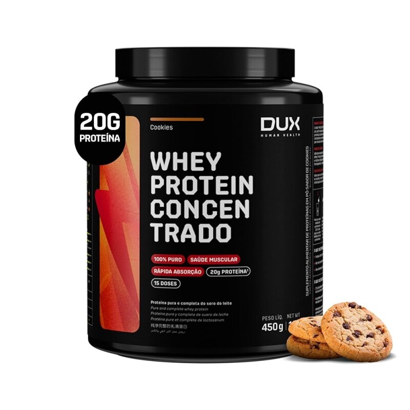 Whey Protein Concentrado Dux Nutrition - 450g
