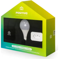Kit Casa Conectada Inteligente Compatível com Alexa Positivo