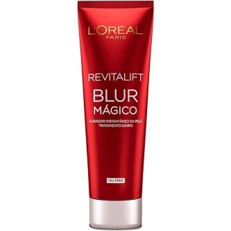 L'Oréal Paris Primer Blur Mágico Revitalift Textura Oil-Free Pele lisa e Acabamento Fosco 27g