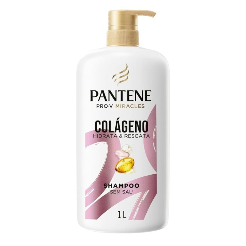Pantene PRO-V Miracles Shampoo Colágeno 1L