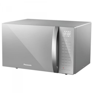 Micro-ondas Panasonic com Tecnologia Dupla Refeição 34L Inox - NN-ST67LSRUN