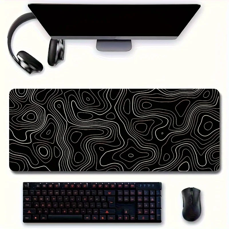 Non-Slip Rubber Gaming Mouse Pad grande teclado laptop mesa tapete