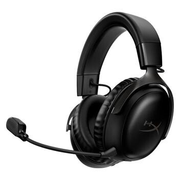 Headset Gamer Sem Fio HyperX Cloud III Drive 53mm Wireless Multi Plataforma Preto - 77Z45AA - Headset