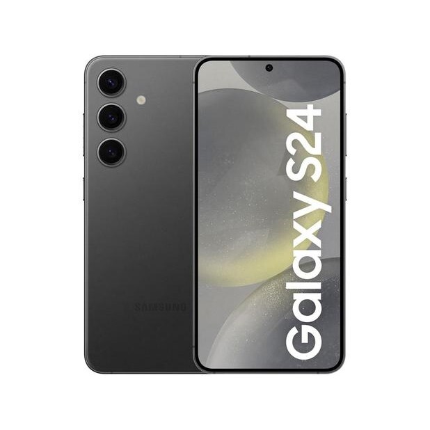 Smartphone Samsung Galaxy S24 62" Galaxy AI 256GB Preto 5G 8GB RAM Câm Tripla 50MP + Selfie 12MP Bateria 4000mAh Dual