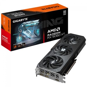 Placa de Vídeo Gigabyte AMD Radeon RX 9060 XT Gaming OC 16GB GDDR6 FSR Ray Tracing GV-R9060XTGAMING OC-16GD