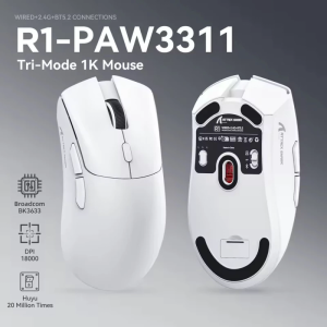 Mouse Sem Fio Attack Shark R1 18000DPI