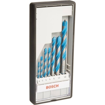 Jogo de Brocas Bosch CYL-9 Multimaterial Ø4-5-6-6-8-10-12mm
