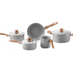 Jogo de Panelas 5 Peças Ceramic Life Easy - Brinox