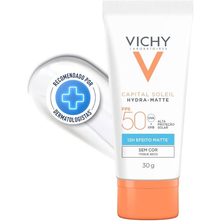Protetor Solar Vichy Capital Soleil Hydra-Matte FPS50 30g