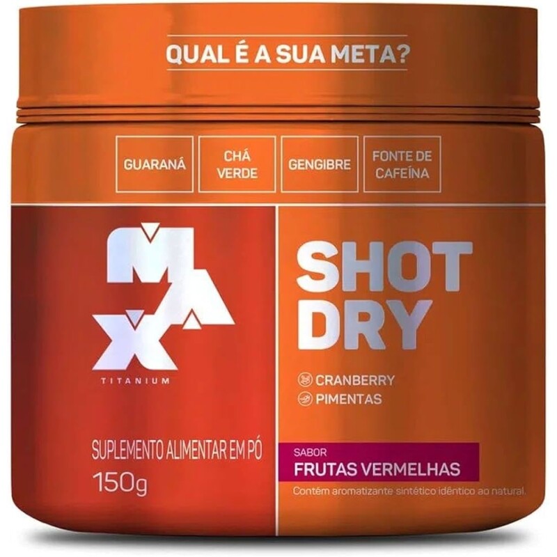 Max Titanium Shot Dry Pote - 150g