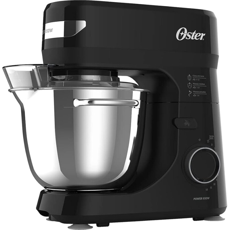 Oster Batedeira Planetária Oster Bowl Inox III 12vel 3 batedores OBAT641 220V