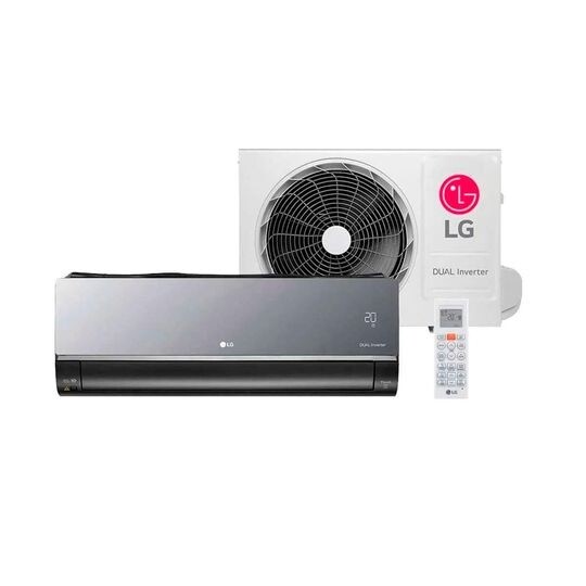Ar Condicionado Inverter 18000 Btus LG Dual Voice Artcool UV Nano Quente/Frio - S4NW18KLRXC.EB2GAMZ