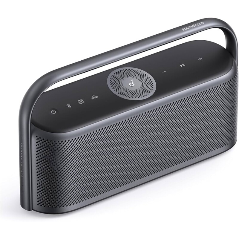Soundcore Motion X600 da Anker Caixa de Som Portáteis Bluetooth Áudio Espacial Hi-Res 50W Sem Fio IPX7 à Prova D'Águ