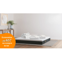 Kit Colchão Queen Emma Premium Hybrid II + Pillow Top + GRÁTIS 2 Travesseiros e 2 Protetores - Emma Colchões