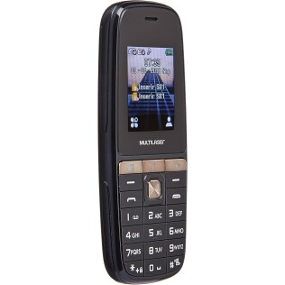 Celular Up Play Dual Chip MP3 com Câmera Preto Multilaser - P9076