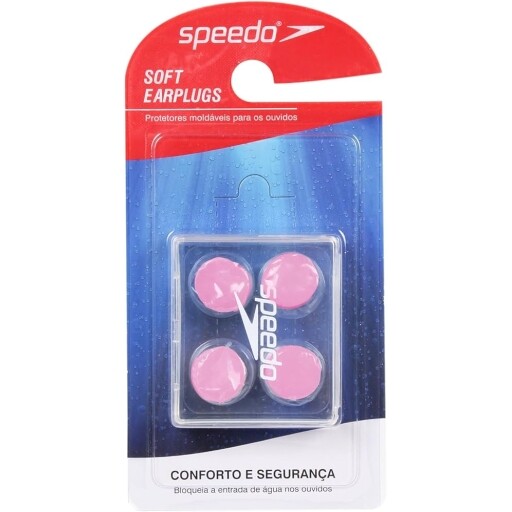 Protetor de Ouvido Speedo Soft Earplug 2 Pares