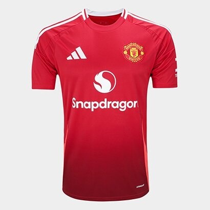 Camisa Adidas Manchester United Home 24/25 s/n° Torcedor - Masculina