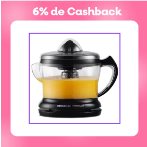 Espremedor de Frutas Mondial Premium E-02 - Preto - 110V