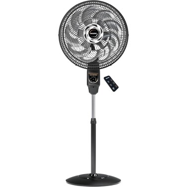 Ventilador de Coluna Mallory Max Control Com Controle Remoto 140W Silencioso Com Hélice de15 pás Grade Especial em Sis