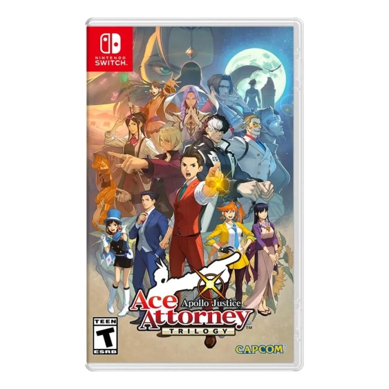 Jogo Apollo Justice Ace Attorney Trilogy - Nintendo Switch