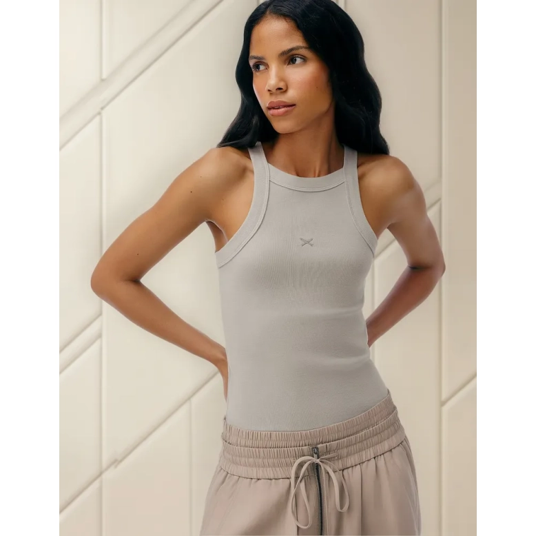 Regata Feminina Halter Neck Com Bordado Hering