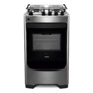 Fogão Consul Cf04nar 4 Bocas Acendimento Aut Inox 127/220V